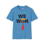 We Won (Hair) Adult T-shirt