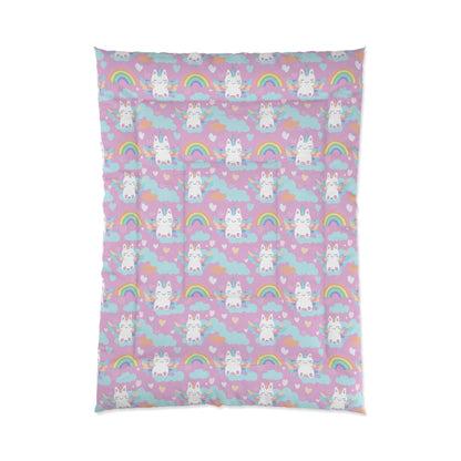 Rainbow Sky Riders Comforter