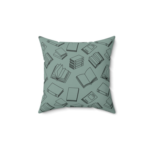 Books Books Books Throw Pillow