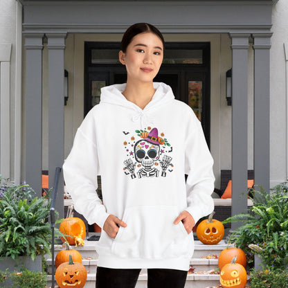 Dios de Muertos Skull Heavy Blend™ Hooded Sweatshirt