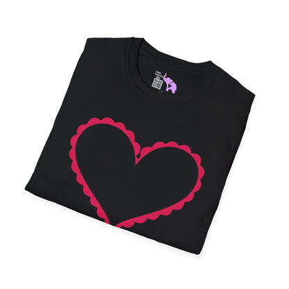 Heart 5 Adult Unisex Tshirt