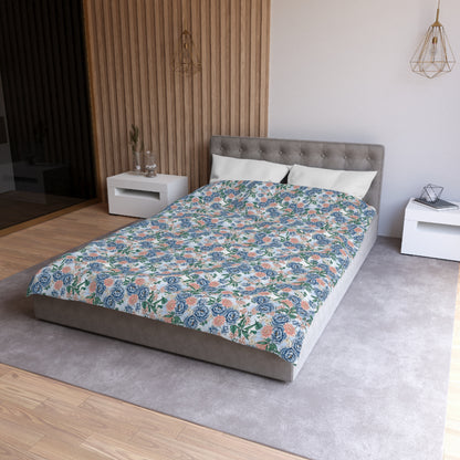 Tranquil Garden Microfiber Duvet Cover