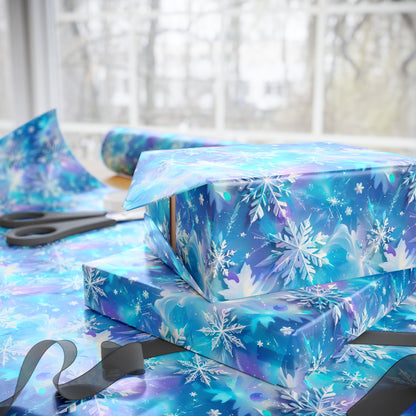Holiday Flurries Wrapping Paper