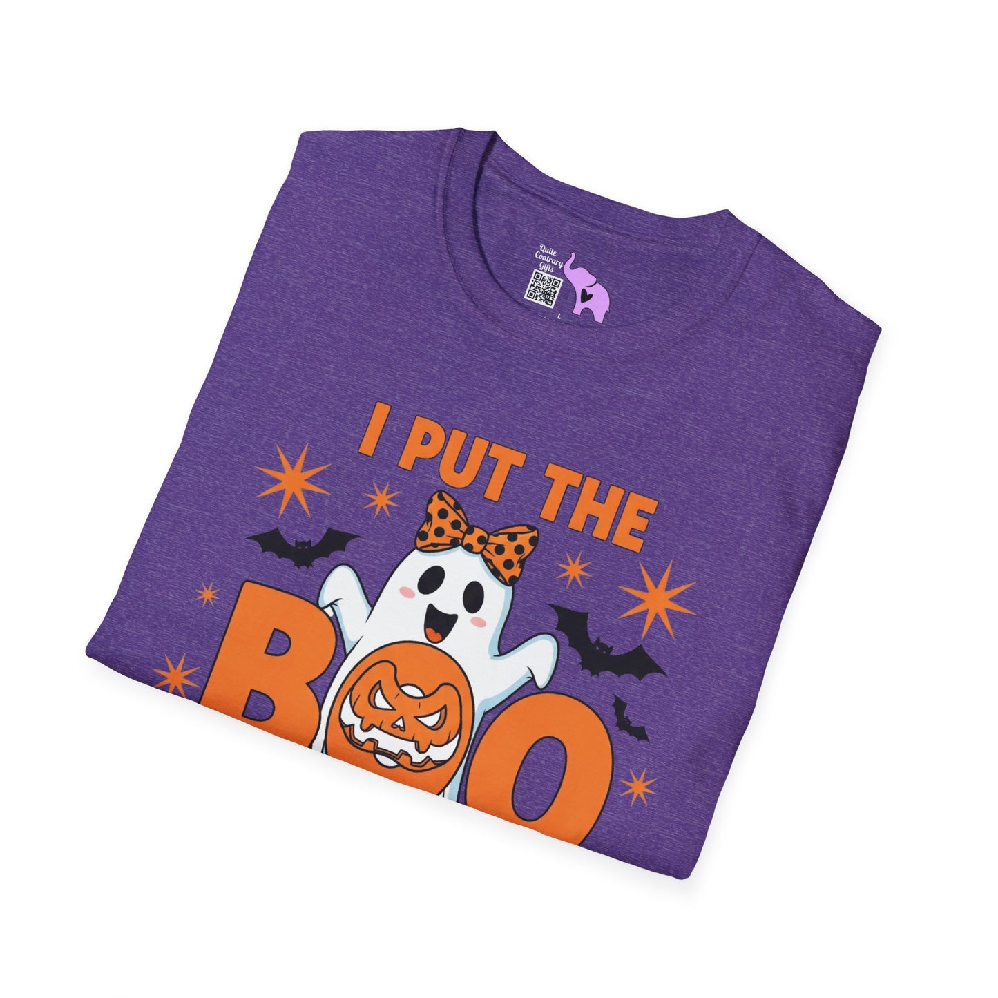 I Put the Boo in Boojee Adult T-shirt