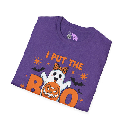 I Put the Boo in Boojee Adult T-shirt