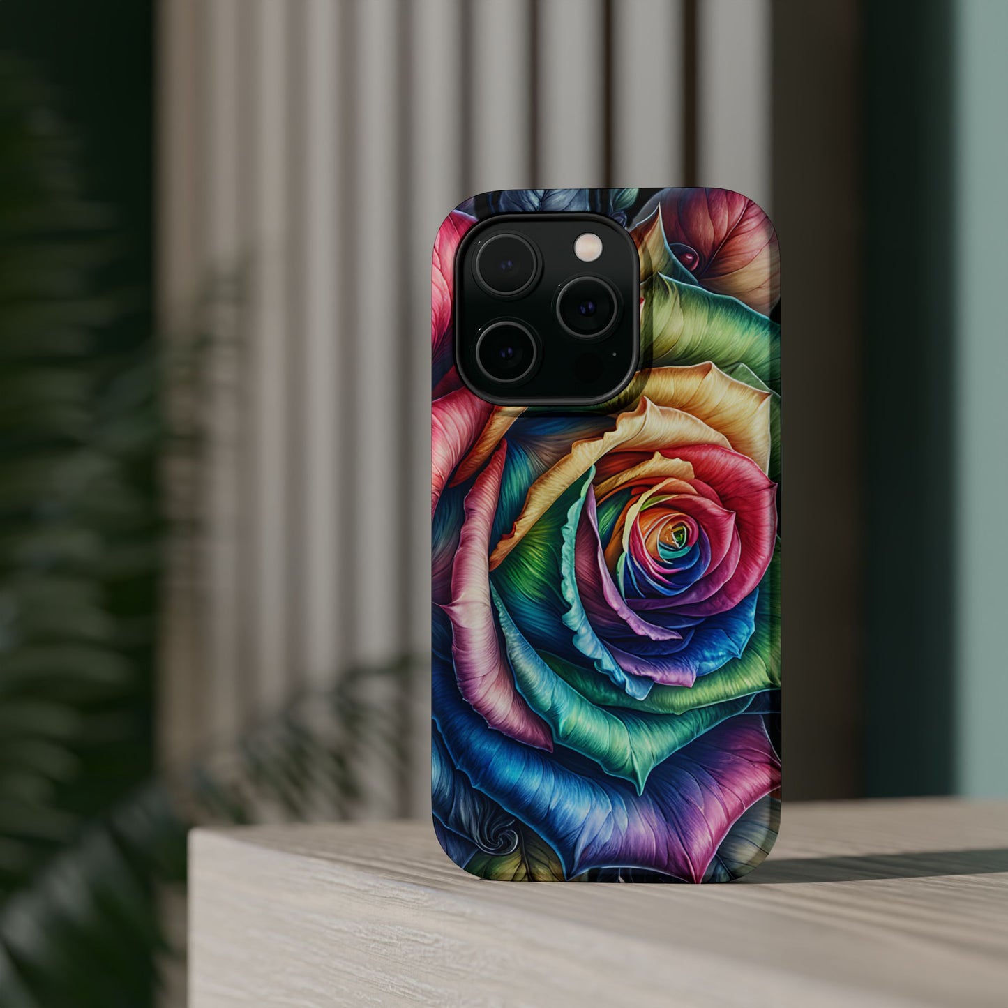 Colorful Rose MagSafe® Compatible Tough Case for iPhone
