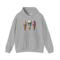 Ice Cream Cone Skull Heavy Blend™ Hooded Sweatshirt