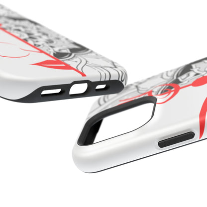 Goddess Durga Mata w/Manala MagSafe® Compatible Tough Case for iPhone