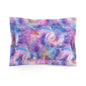 Pastel Cloud Color Swirl Microfiber Pillow Sham