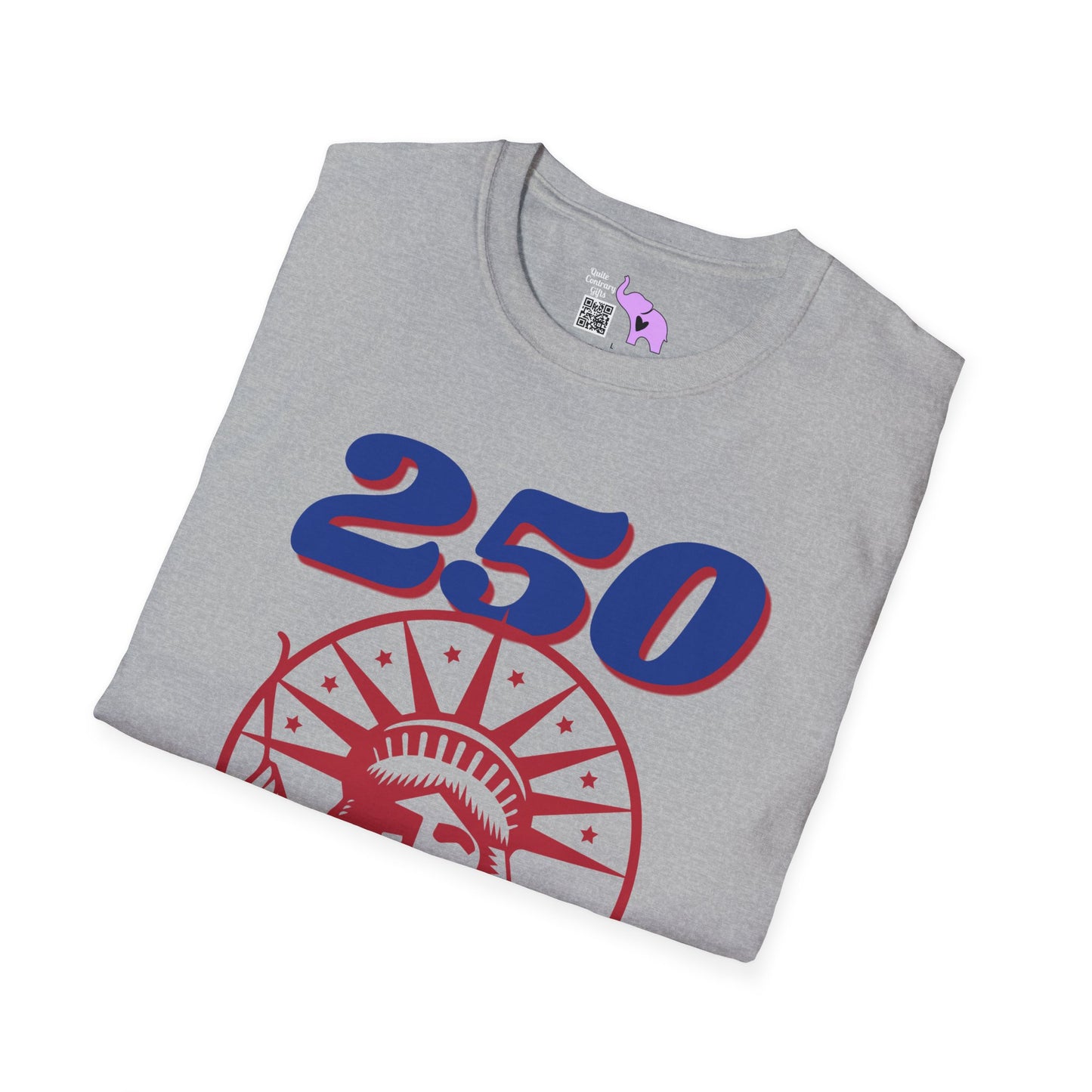 Statue of Liberty 250 1776-2026 Adult T-shirt