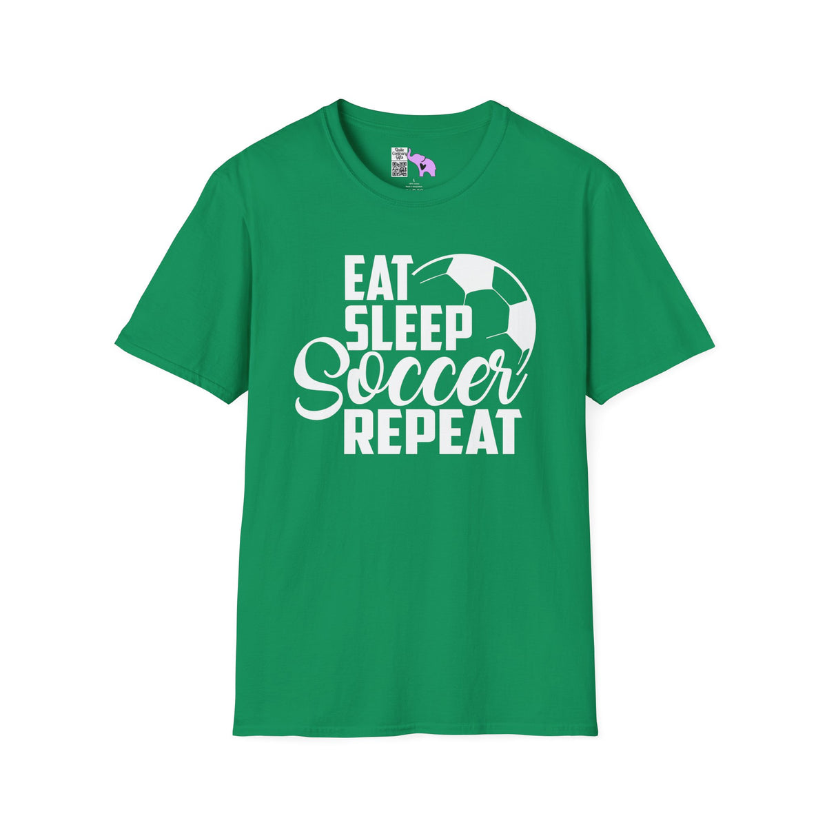 Eat Sleep Soccer Repeat Adult T-shirt