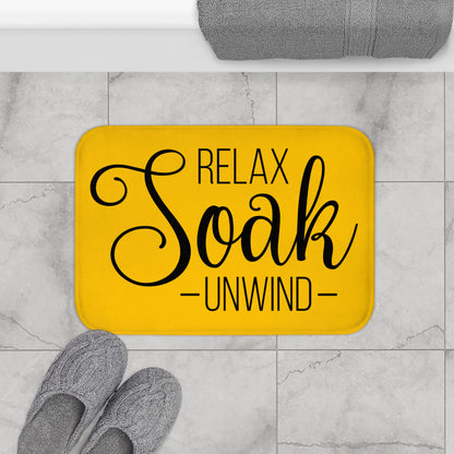 Relax Soak Unwind Bath Mat