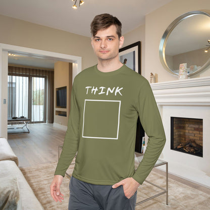 Think (Outside The Box) Adult Long Sleeve Tee