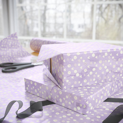 Little Lavender Blessings Wrapping Paper