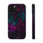 Pink Orchid Feathers MagSafe® Compatible Tough Case for iPhone
