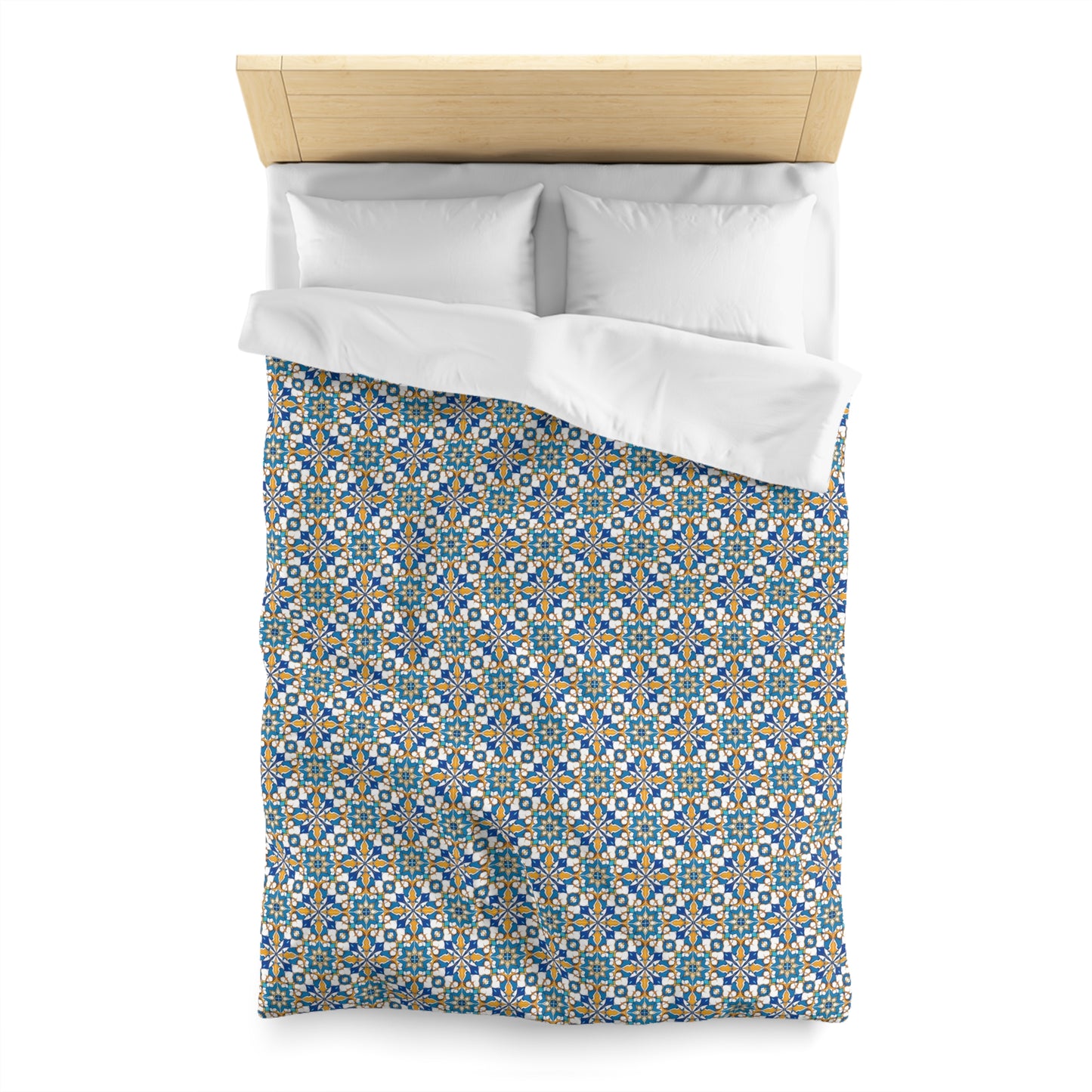 Talavera Sunburst Microfiber Duvet Cover