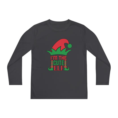 I'm The Cute Elf Youth Long Sleeve Tee