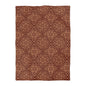Golden Crimson Star Mandala Microfiber Duvet Cover