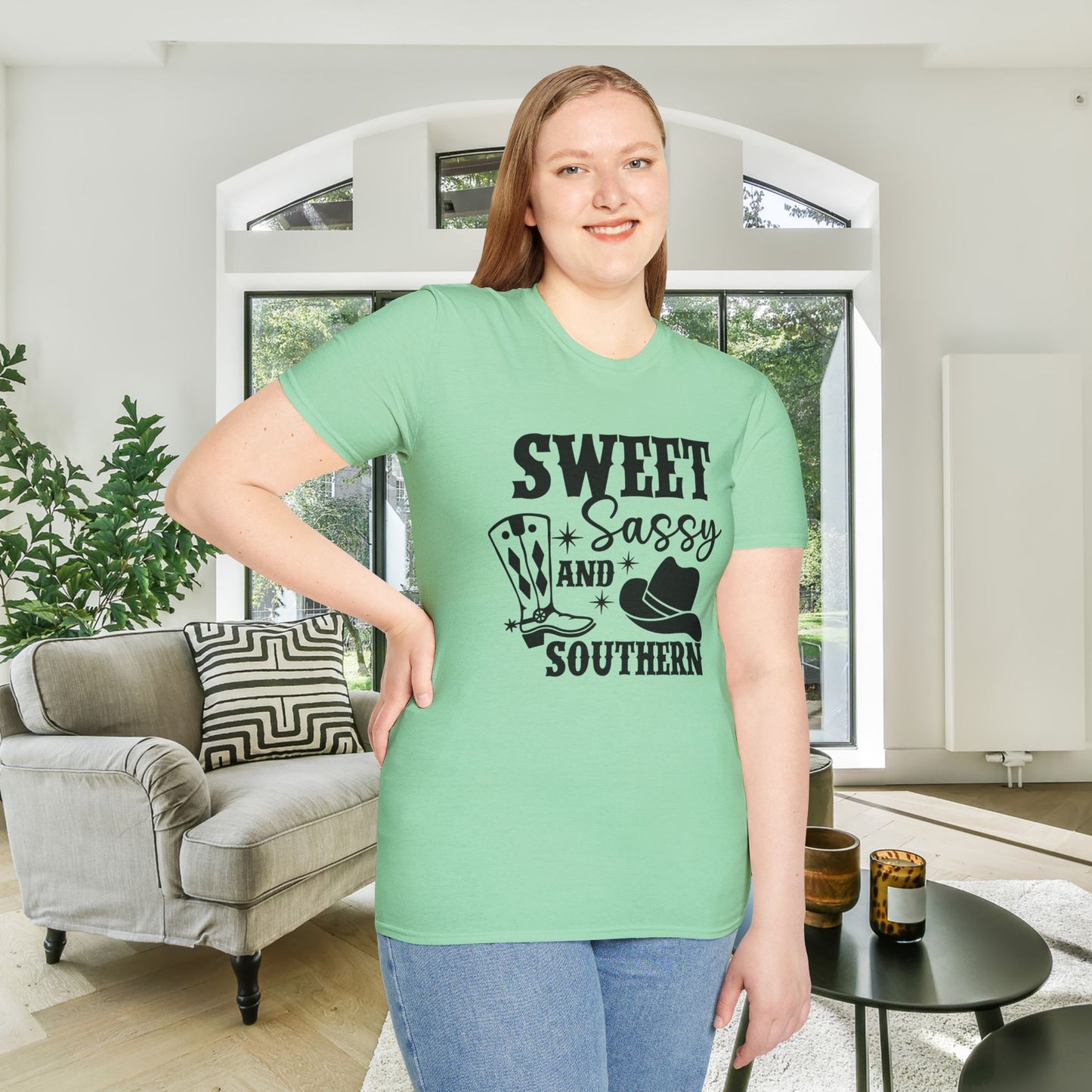 Sweet Sassy & Southern Adult T-shirt