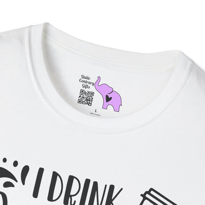 I Drink Coffee For Your Protection Adult T-shirt