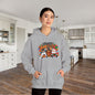 Happy Hallowthanksmas (String Lights) Heavy Blend™ Adult Hoodie