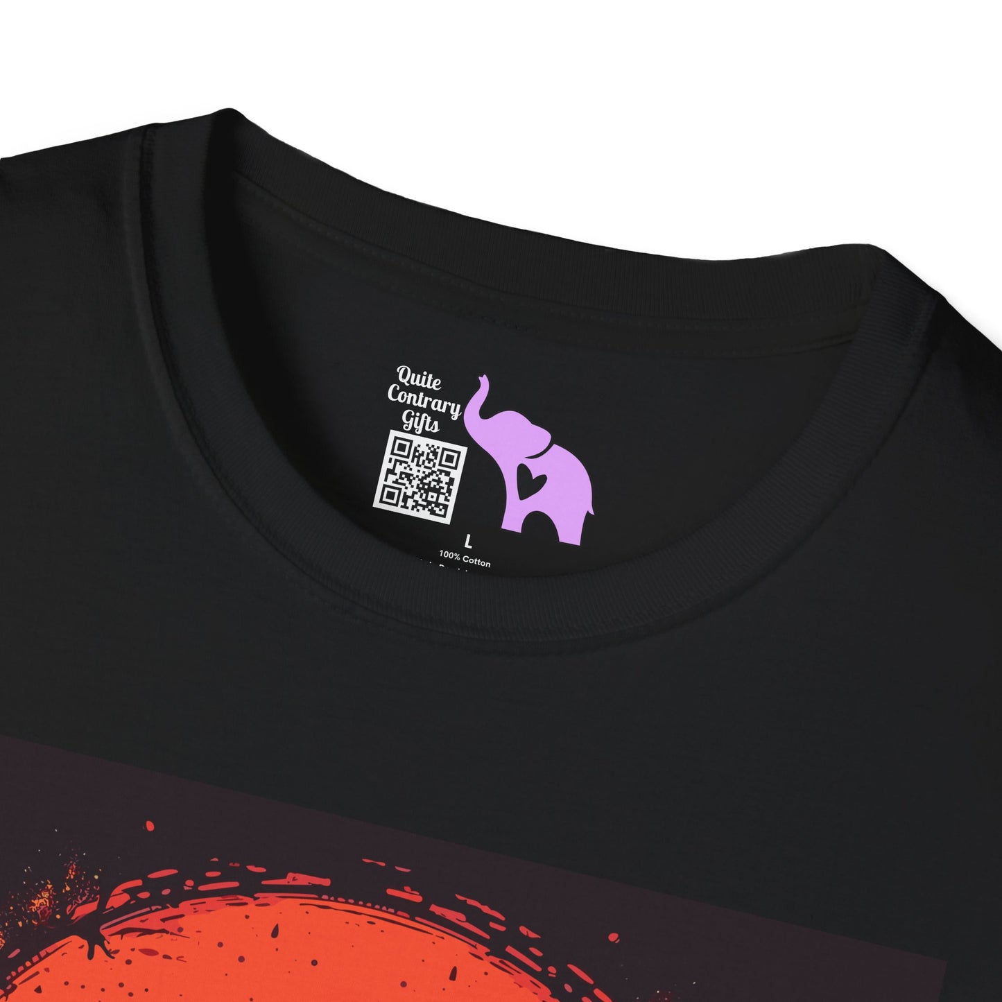 Creepy Bats Over Moon 15 T-shirt