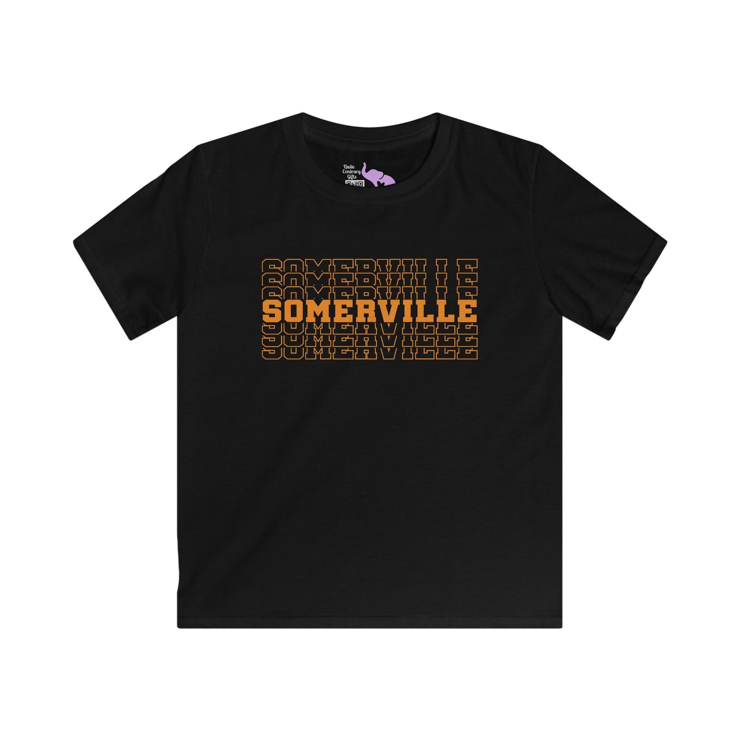 Somerville (Stacked) Youth Softstyle Tee