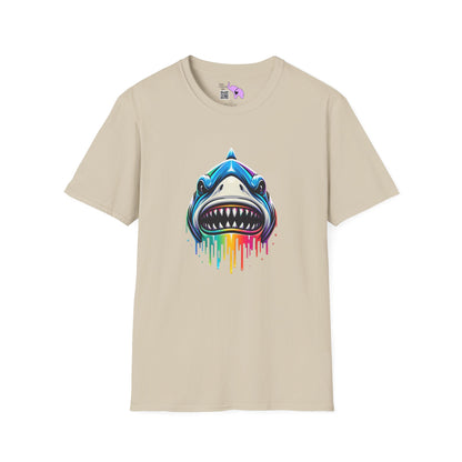 Colorful Shark T-shirt