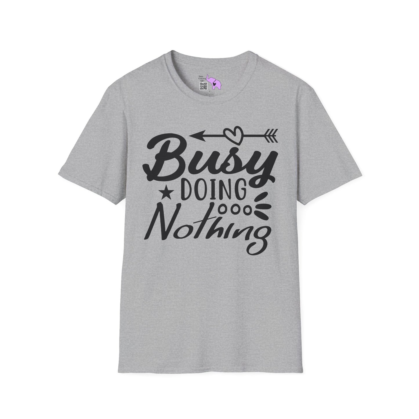 Busy Doing Nothing Adult T-shirt