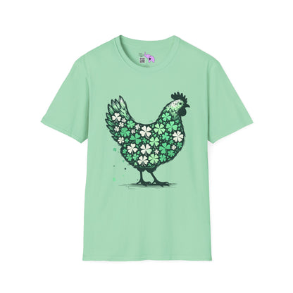 Lucky Chicken Adult T-shirt