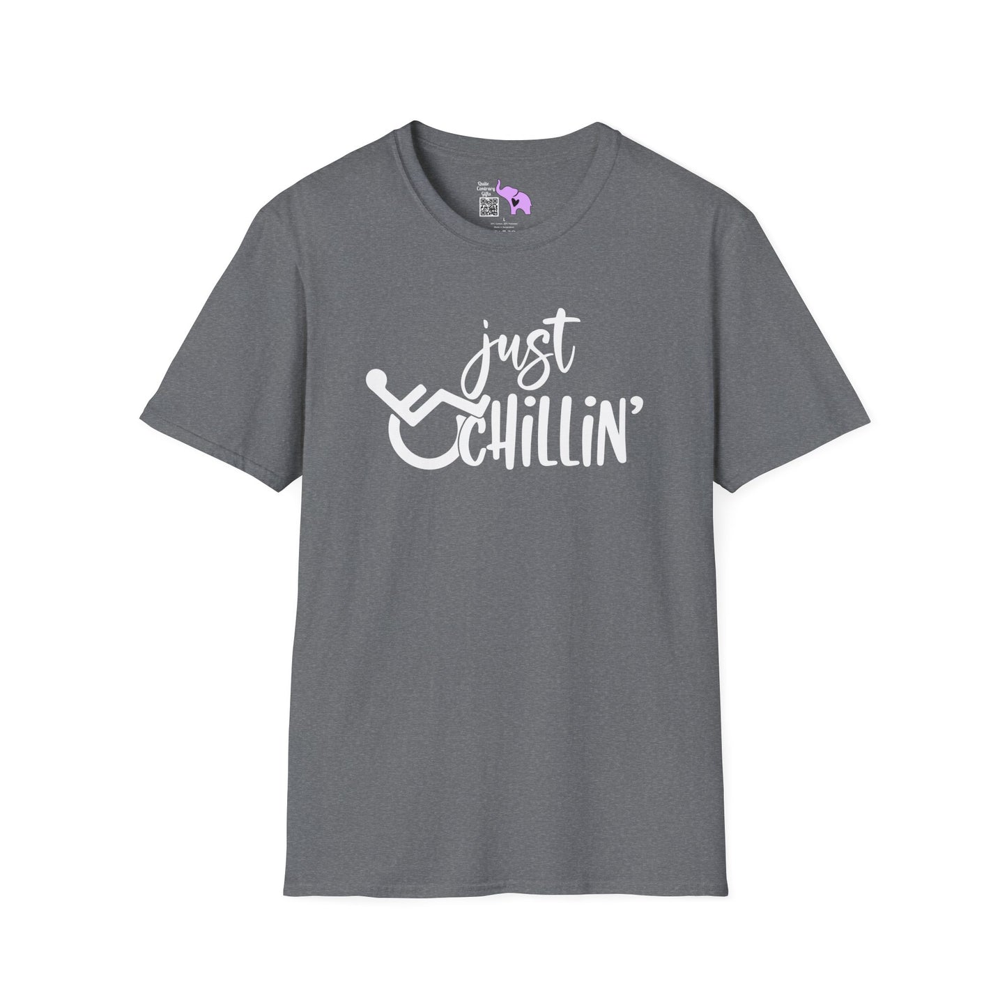 Just Chillin' (Disabled) Adult T-shirt