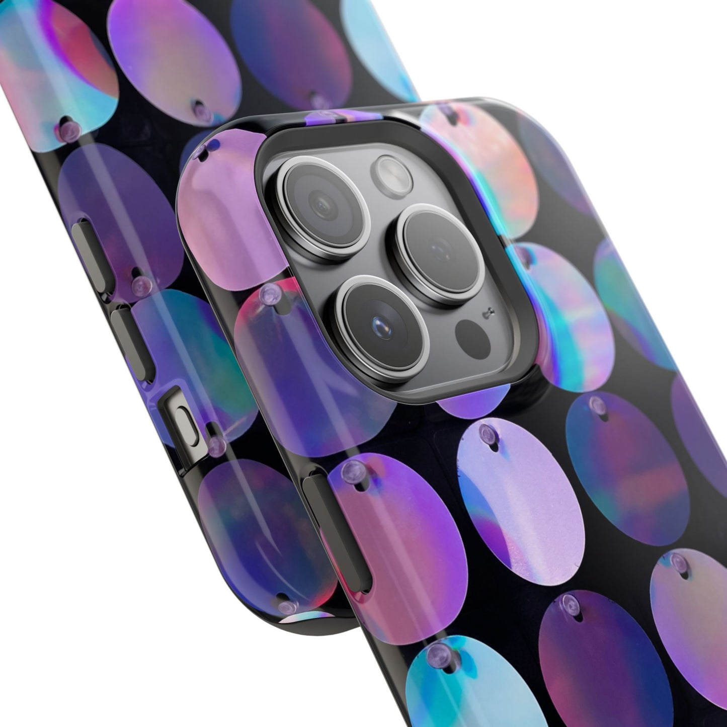 Opal Glow Sequins MagSafe® Compatible Tough Case for iPhone