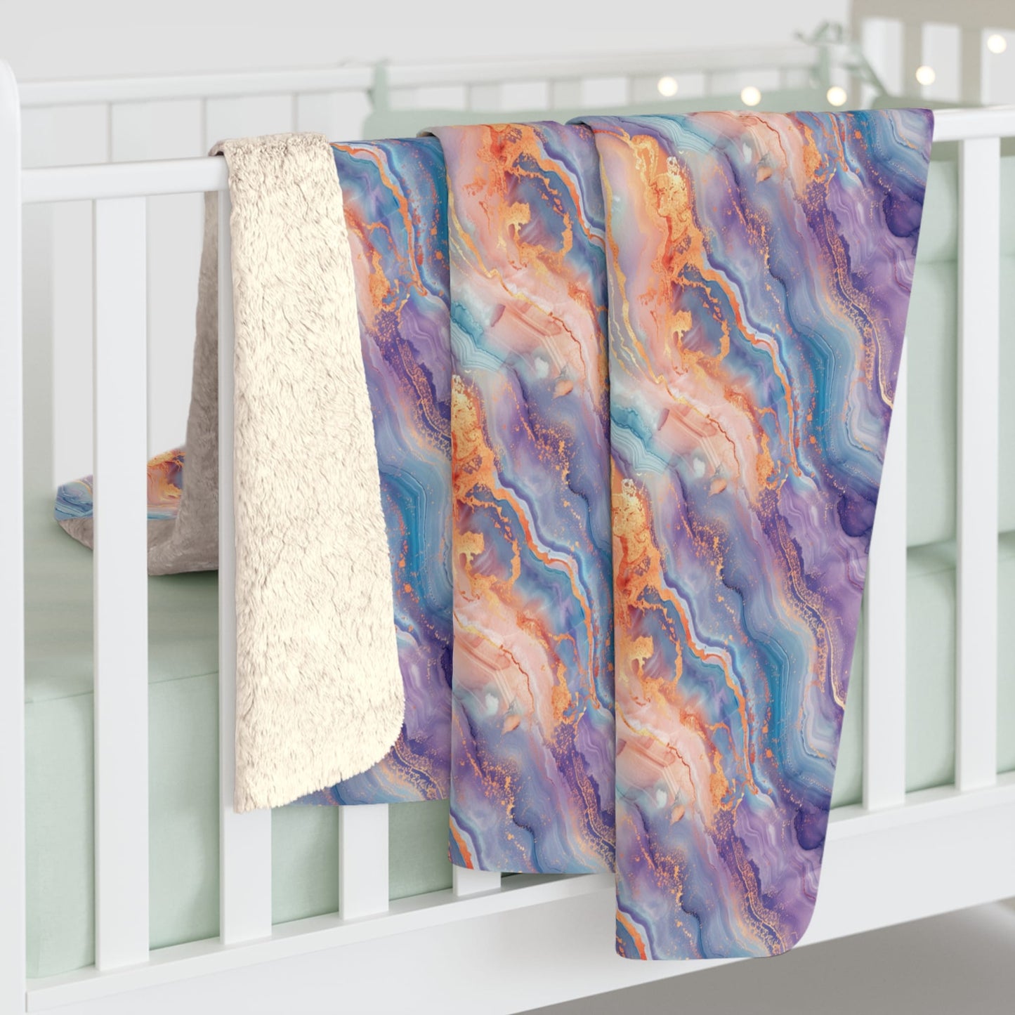 Dreamwave Marble Fleece Blanket