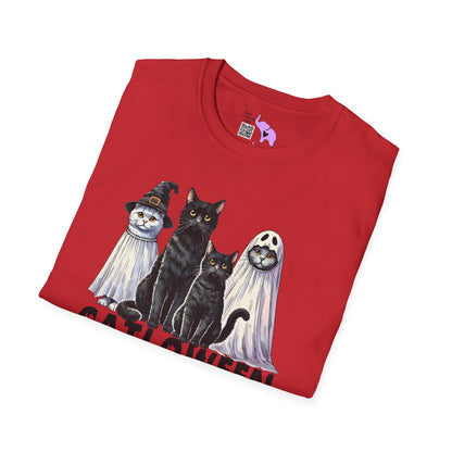 Catloween Adult T-shirt