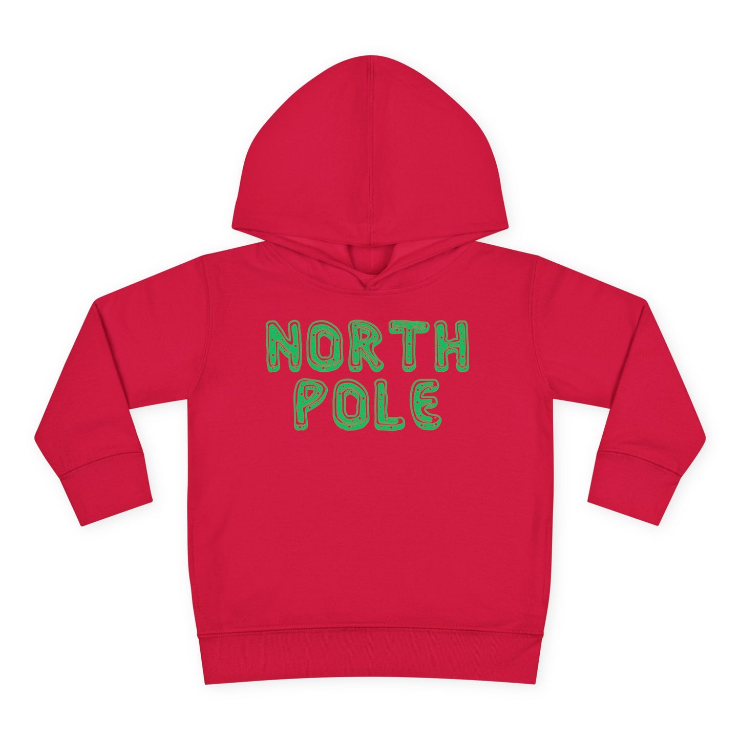 North Pole Toddler Pullover Fleece Hoodie
