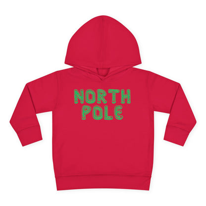 North Pole Toddler Pullover Fleece Hoodie