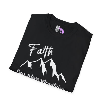 Faith Can Move Mountains Adult T-shirt