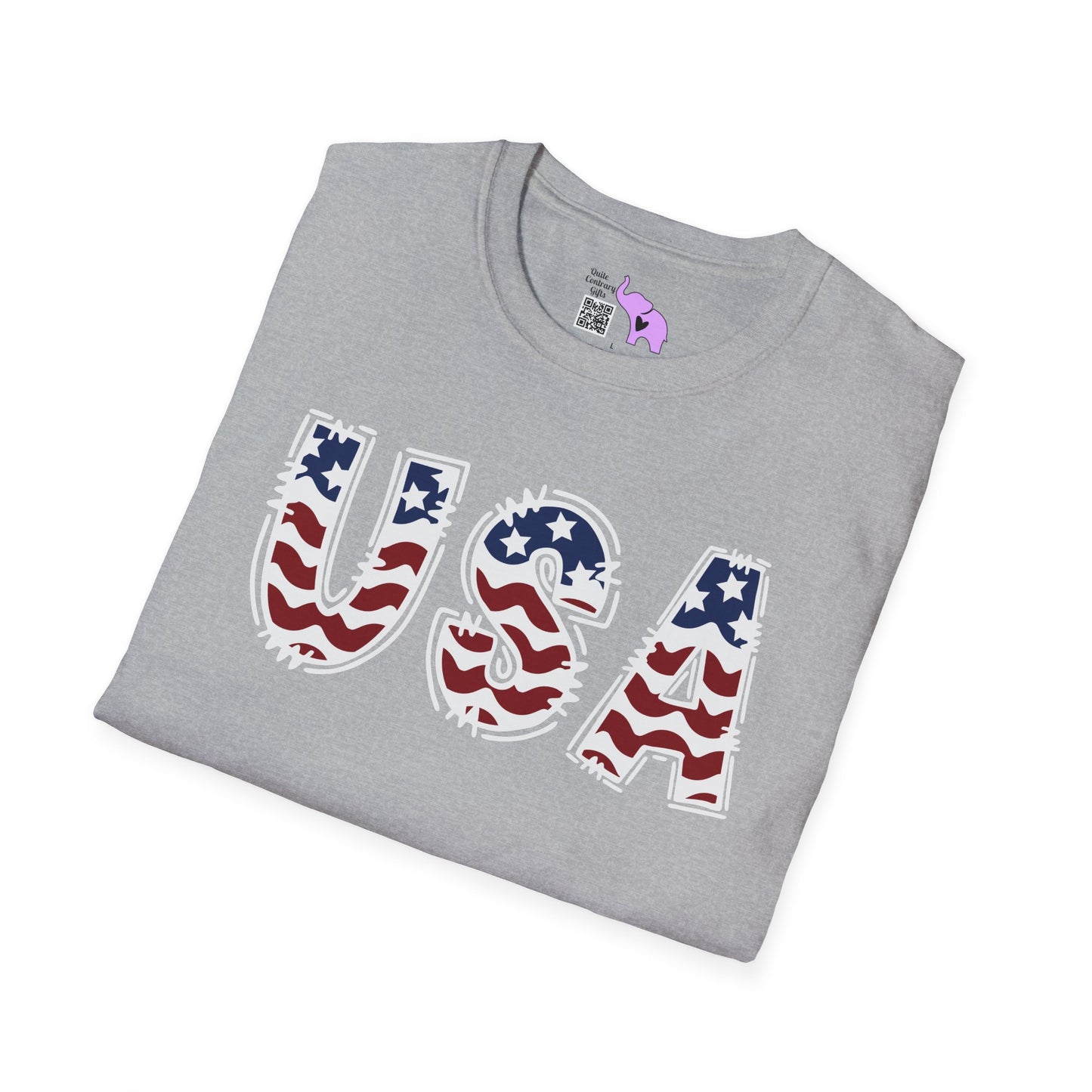 USA in Style Adult T-shirt