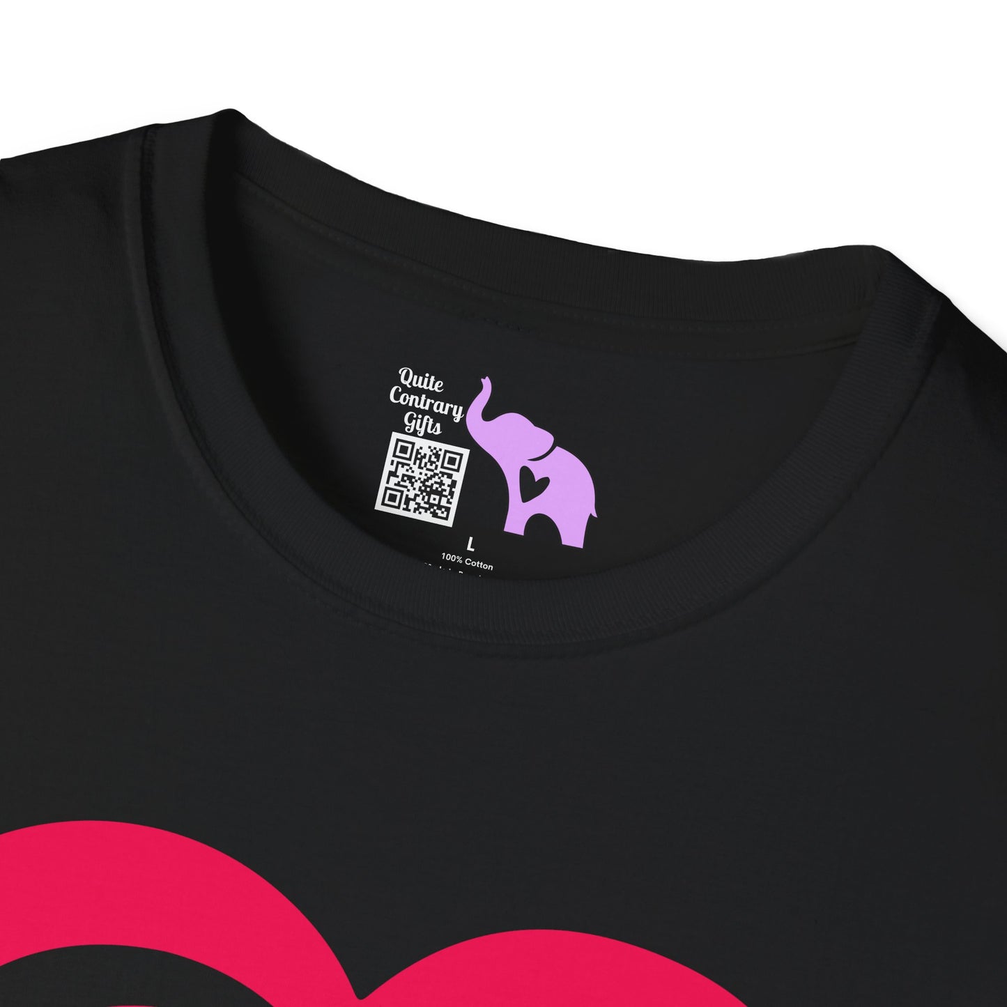 Layered Hearts Adult T-shirt