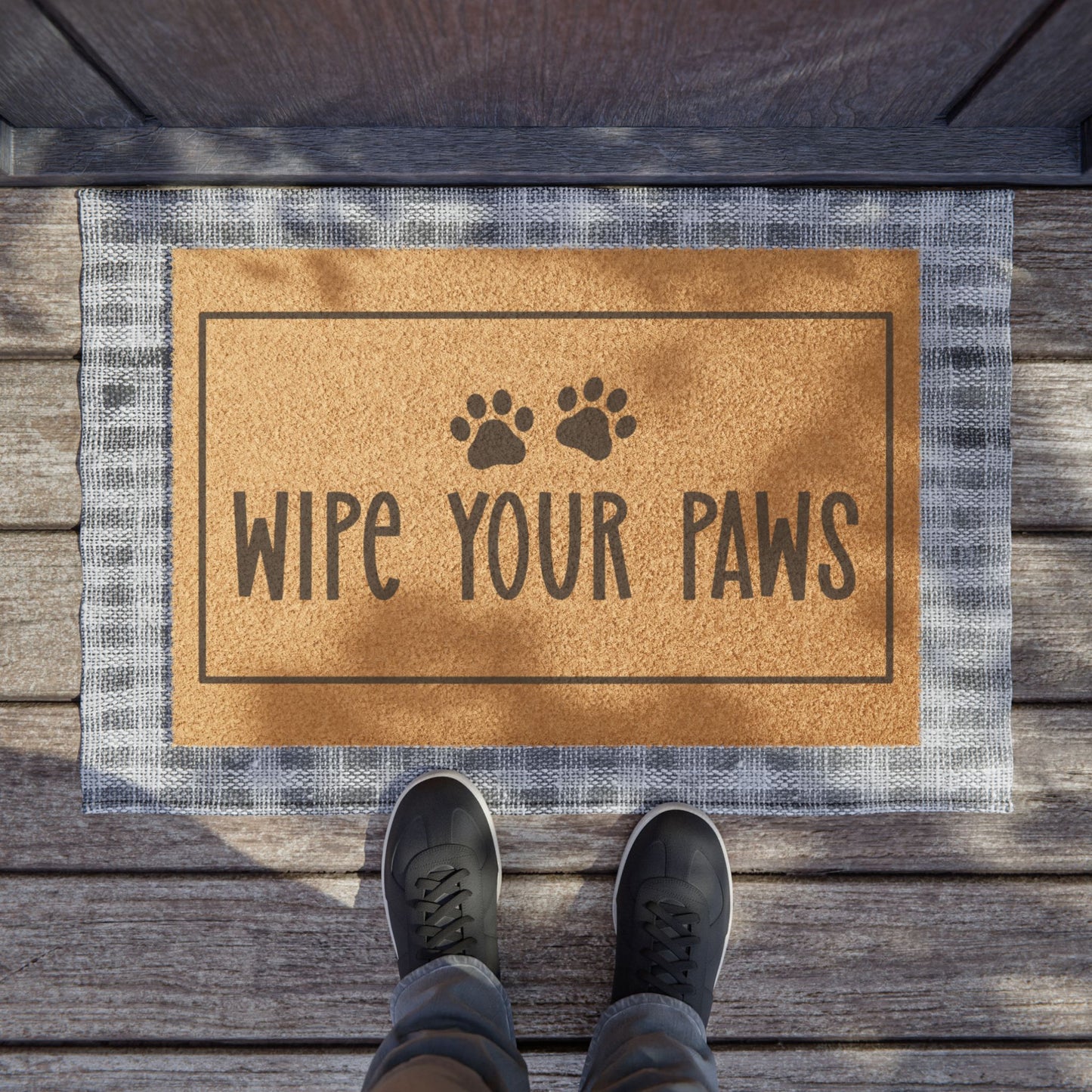 Wipe Your Paws 3 Coconut Fiber Doormat