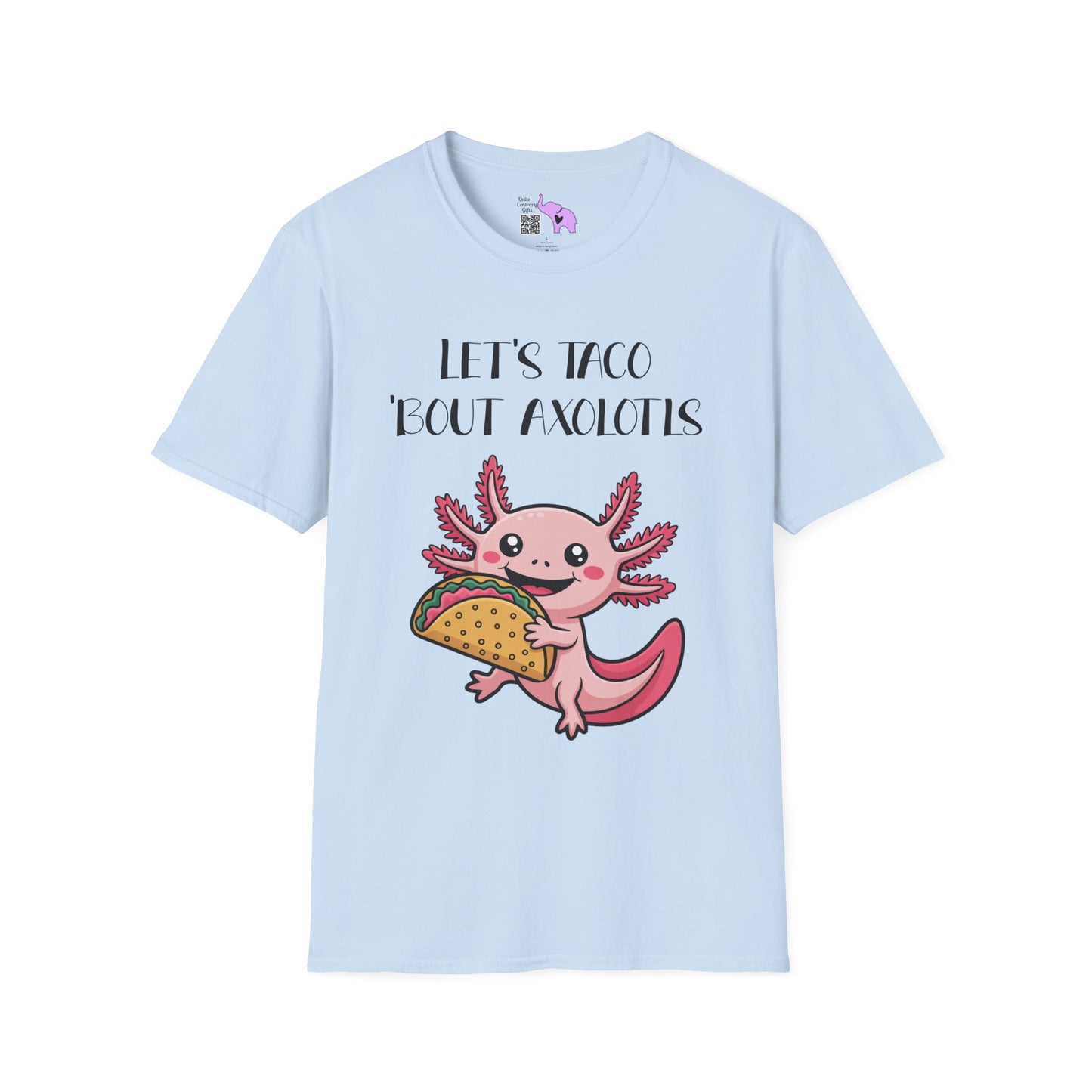 Let's Taco 'Bout Axolotls Adult T-shirt
