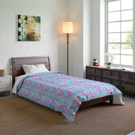 Cotton Candy Camo Basic Bedding Set