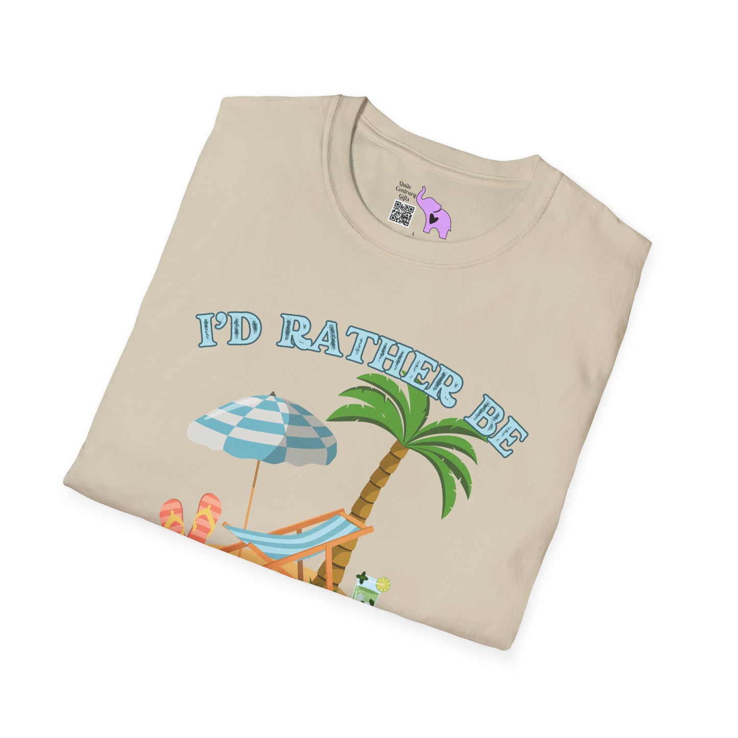 I'd Rather Be At The Beach T-shirt