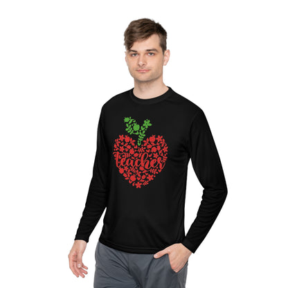 Teacher Heart 1 Adult Long Sleeve Tee