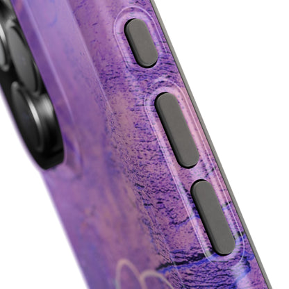 Purple Heart Wall MagSafe® Compatible Tough Case for iPhone