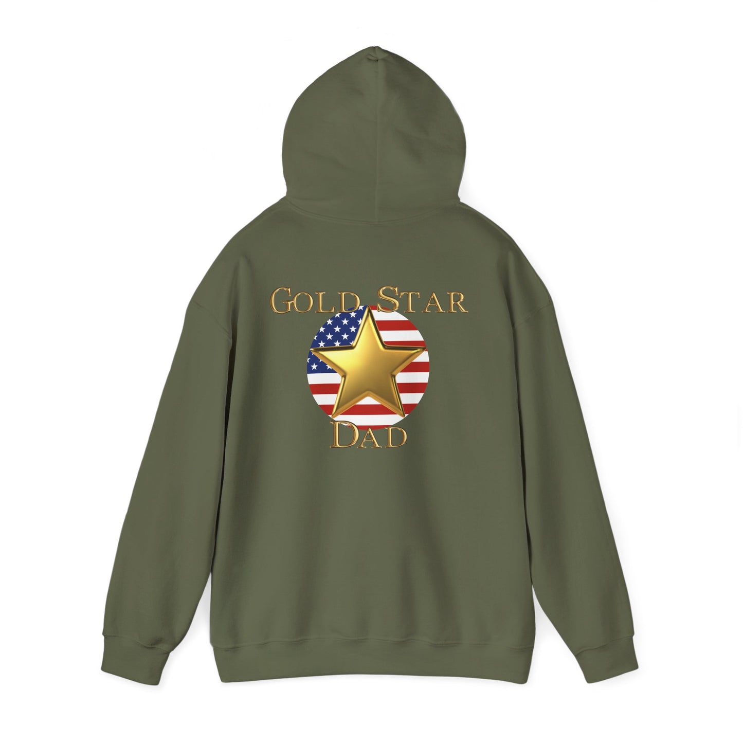 Gold Star Dad Heavy Blend™ Hooded Sweatshirt