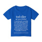 Funny Toddler Definition Heavy Cotton™ Toddler T-shirt