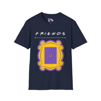 Friends; Peephole Adult T-shirt