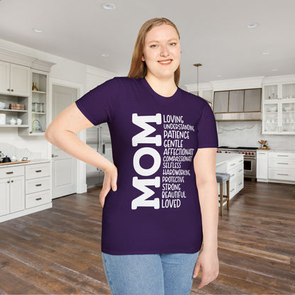 Mom Description Adult T-shirt