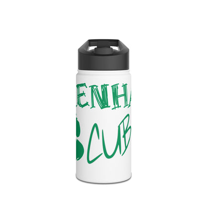 Brenham Cubs w/Claws Stainless Steel Water Bottle